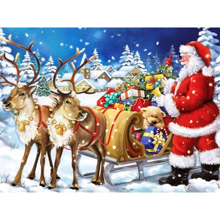 5D juldiamantmålning (30*40) 50