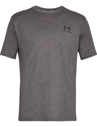 Ua M Sportstyle Lc Ss T-shirts Short-sleeved Grå Under Armour*Betinget Tilbud