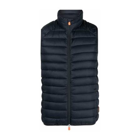 Save The Duck, Vests Blauw, Heren, Maat:M