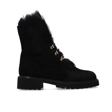 Giuseppe Zanotti Combat ankle Støvler Sort, Dame, Størrelse: 37 EU