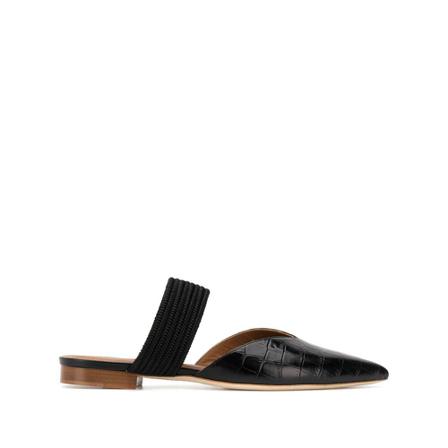 Malone Souliers, Pointed Cuña Zwart, Dames, Maat:38 EU
