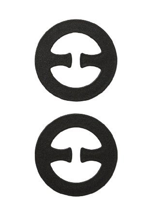 Å WOMAN Bh-bandhållare, 2-pack Tillbehör Svart ONESIZE