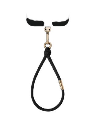 Ideal Of Sweden Cord Phone Wristlet straps Dam Svart ONESIZE