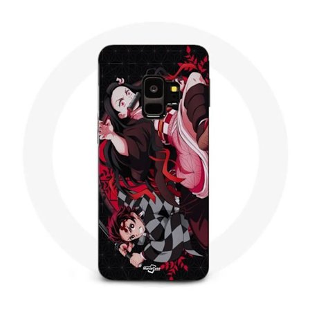 Coque Maniacase til Samsung Galaxy S9 Demon Slayer Tanjiro Nezuko Angreb Kamp