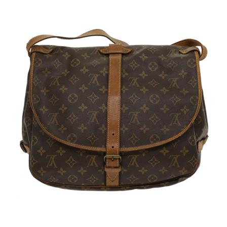 Louis Vuitton Vintage, Pre-owned Crossbody Bag Bruin, Dames, Maat:ONE Size