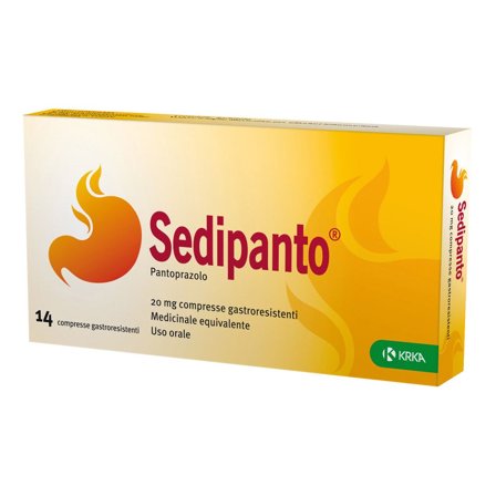Sedipanto 14 Compresse 20mg Gastroresistenti per Reflusso