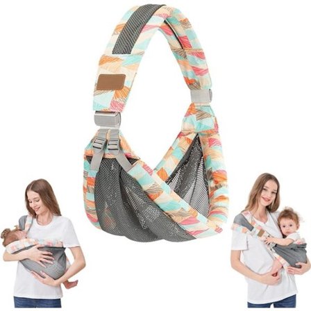 Baby Carrier - Ergonomisk babybæresele - Frontbæresele - Baby fra fødsel til 3 år - Hoftebæresele