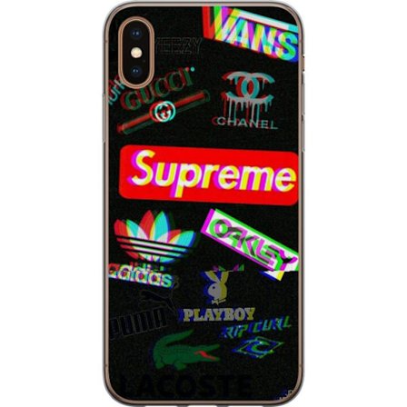 Kompatibelt Mobilskal till Apple Apple iPhone X 3D