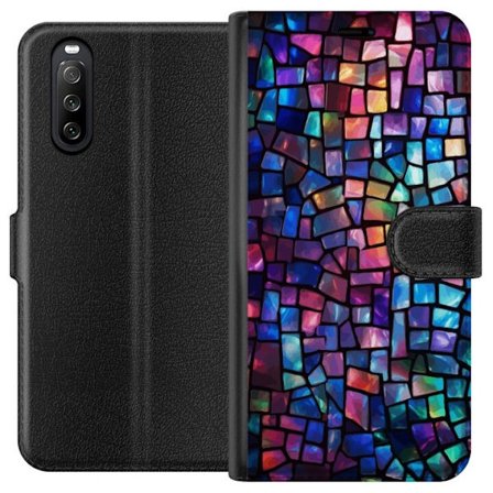 Plånboksfodral till Sony Xperia 10 III med Disco