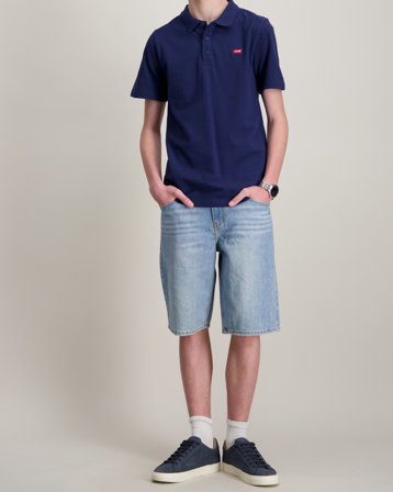 Levi's LVB SKATE SHORTS Sort Shorts Dreng - Kids Brand Store