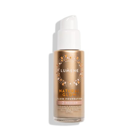 Lumene Natural Glow Fluid Foundation Medium, Makeup, Ansigt, Foundation