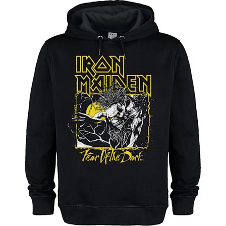 Amplified Unisex Vuxen Fear Of The Dark Iron Maiden Hoodie 3XL