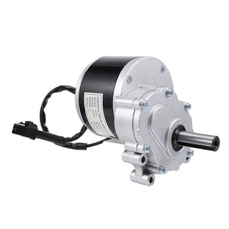 250W 24V 75Rpm Långsam Borstmotor, 44mm Längre Axel