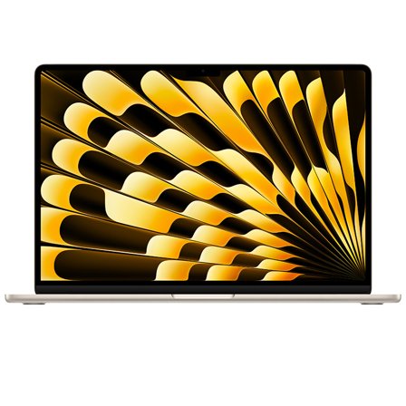 Begagnad MacBook Air 15" M3 2024 (Apple M3 8-Core, 8 GB RAM, 256 GB SSD) Starlight 8 GB RAM - 256 GB SSD