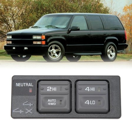 4WD-siirtokytkimen ohjauskytkin 19168765 Kestävä herkkä nelivetovalitsimen kytkimen vaihto Chevy Tahoe Suburbanille