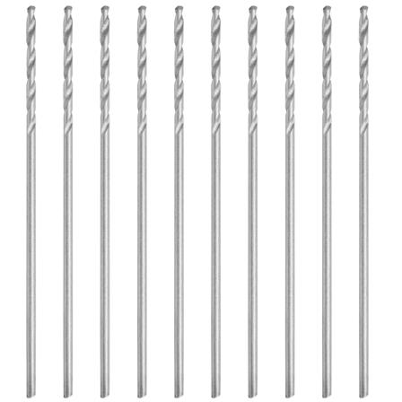 10 kpl kierreporanterä pieni suoravarsi helmiporakonetyökalut laitteisto 0,75 mm