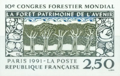 Frankrig 1991 - YT 2725a - Utakket - Postfrisk