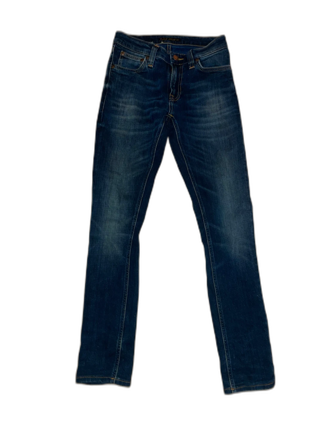 Blå skinny/slim jeans från Nudie Jeans