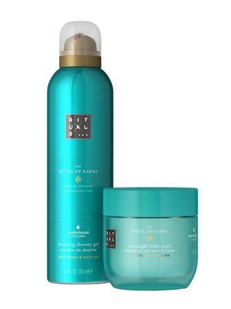 Rituals The Ritual of Karma Set cont.: Overnight Body Mask 125 ml (GH 1575105) + Foaming Shower Gel 200 ml (GH 1575107) 1.0items