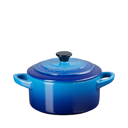 Le Creuset Minigryta Stengods 10 cm Azure Blue 0,25L Grytor Unisex Blå