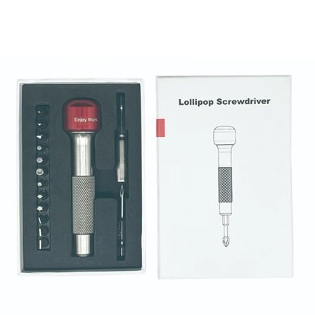 Skruvmejsel hög kvalitet multifunktionell EDC nyckelring form skruvmejslar