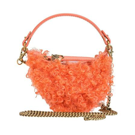 Pinko, Shoulder Bags Oranje, Dames, Maat:ONE Size