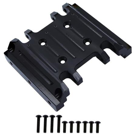 For Yikong Yk4082 Yk4102 Yk4103 Metal Center Transmission Skid Plate Girboksfeste 1/8 1/10 Rc Craw Black