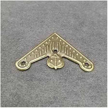 12 små present smyckeskrin Vin Trälåda Scrapbook Fotoalbum Ram Hörn Kantdekoration