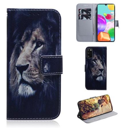 Plånboksfodral Samsung Galaxy A41 - Lejon
