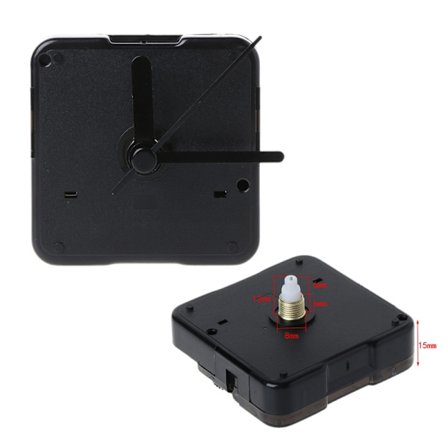 DIY Quartz Clock Movement Silence Quartz Clock Core Tillbehör Tillbehör för väggmonterade spetsiga nålar Tillbehör