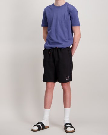 Tommy Hilfiger TOMMY FLAG HILFIGER SWEATSHORT Svart Shorts Gutt - Kids Brand Store