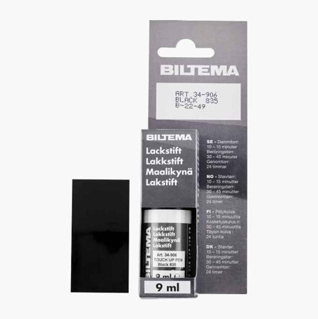 Lackstift svart 835 9 ml - Biltema