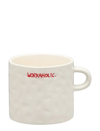 Anna + Nina Workaholic Mug - Cream - 355 ML