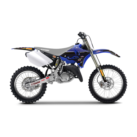 Kit Adesivi Blackbird Replica Yamaha Factory Racing 22 - Yamaha YZ 125 2002-2014