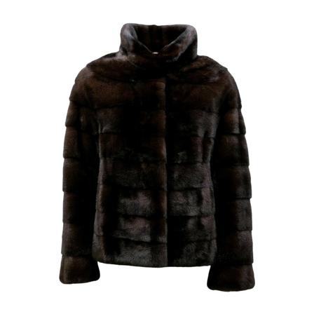 Levinsky Faux Fur & Shearling Jakke Brun, Dame, Størrelse: 2XL