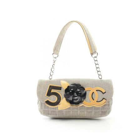Chanel Vintage Pre-owned Shoulder Väska beige, Dam Vintage Väskor, Dam, Storlek: ONE SIZE