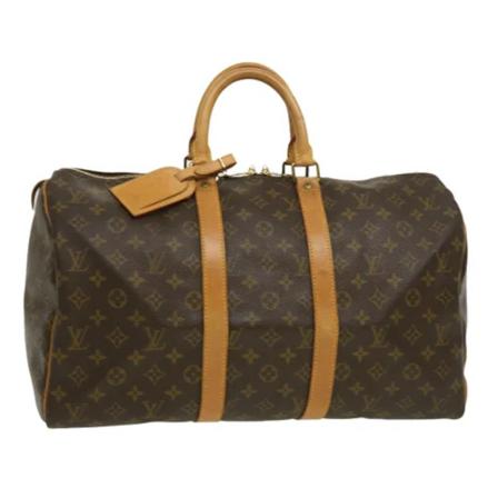 Louis Vuitton Vintage, Pre-owned Keepall Bag Bruin, Dames, Maat:ONE Size