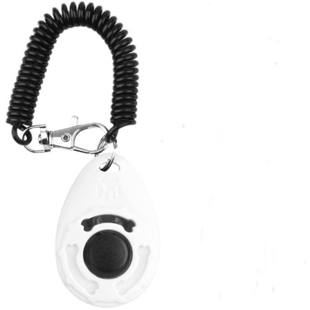 Hundetrening klikker med håndleddsstropp er slitesterk og lett