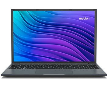 Medion-AKOYA E16443 MD62697-16" laptop med Intel Core i5 og Windows 11 Home Plus-Laptops-Laptoper 15 - 16 tommer
