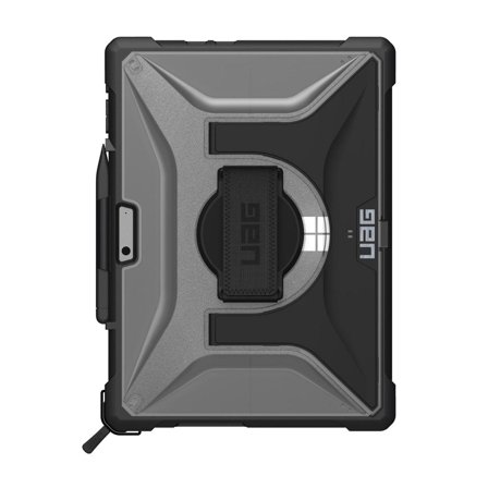 UAG Plasma Series Rugged Case for Surface Pro 9 - Plasma Series w/ Handstrap and Shoulder Strap- Clear - baksidedeksel for nettbrett