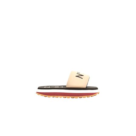 N21 Sandalen , Beige , Dames , Maat: 39 EU