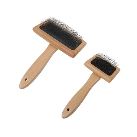 2 st Vävkammar för vävning Macrame Slickerborste Bomullsrep Öppen knutkam Sticktillbehör Di Ha