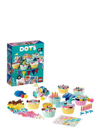 Creative Party Kit Birthday Cupcakes Set Toys LEGO Toys LEGO DOTS Multi/mønstret LEGO