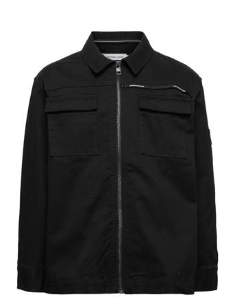 Micro Branding Over Shirt Black Calvin Klein