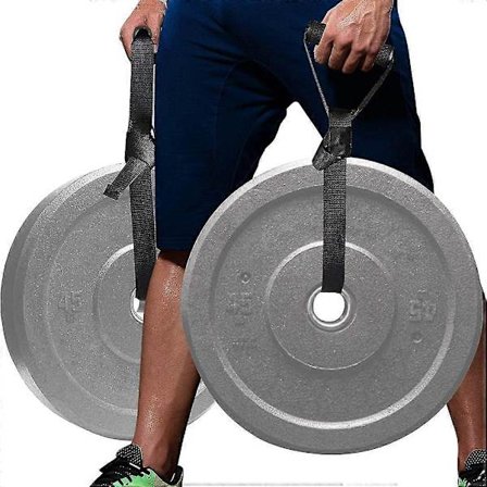 Vektløfterhåndtak Treningsstropper Farmers Walk Stropper, Farmer Walk Håndtak Grip Strength