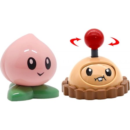 2 st Plant and Zombies leksaksfigurer Zombies PVZ leksaksuppsättning 1 2 serie