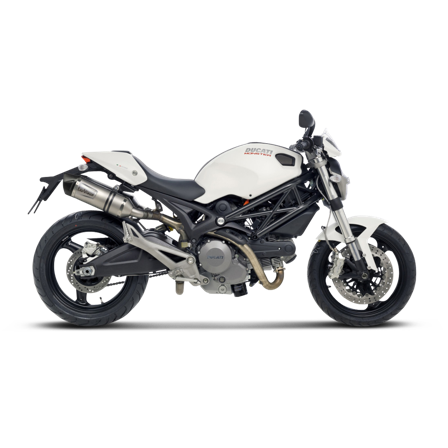 Slip-On LeoVince LV One EVO Stainless Steel/ Carbon - Ducati Monster 796 2010-2014