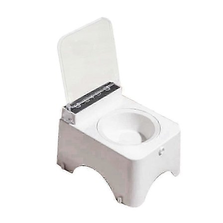 Smart katteskål med infrarød sensor automatisk lokk - Anti-mus kjæledyrforingsautomat Kompatibel med katte- og hundemat Dis