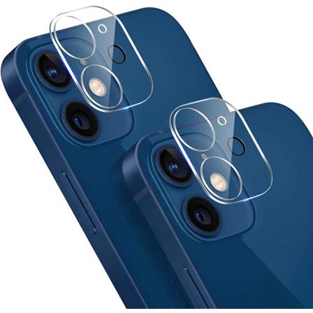 [2-pack] Linsskydd Härdat Glas Iphone 12 Mini - Clear