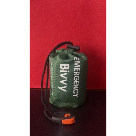 4-pak Vandtæt Termisk Nødsovepose til Udendørs Camping Overlevelse Bivuakpose Orange